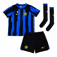 Fotballdrakt Barn Inter Milan Alexis Sanchez #70 Hjemmedraktsett 2023-24 Kortermet (+ Korte bukser)